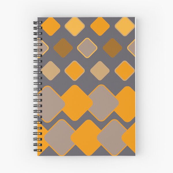 Item preview, Formas quadrado losango do laranja, marro e bege designed and sold by GirlaineSQ.