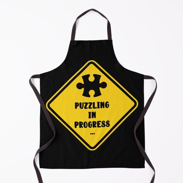Item preview, Puzzling Thejigsawpuzzles Warning designed and sold by Hic21.