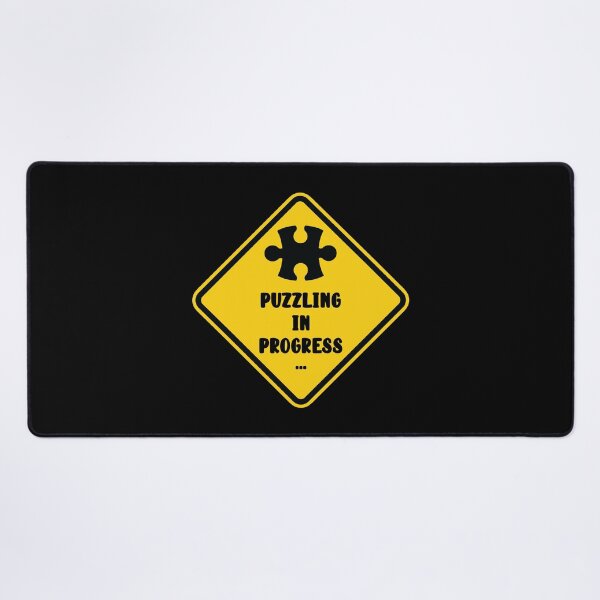 Item preview, Puzzling Thejigsawpuzzles Warning designed and sold by Hic21.