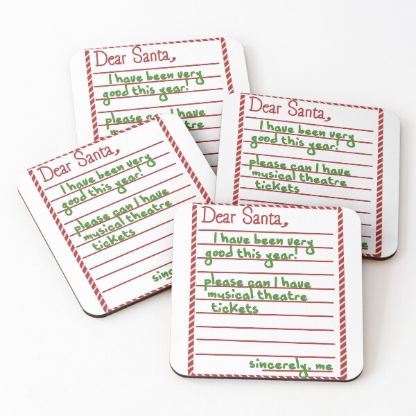 Item preview, Dear santa (musical theatre tickets)  designed and sold by Becky-Marie.