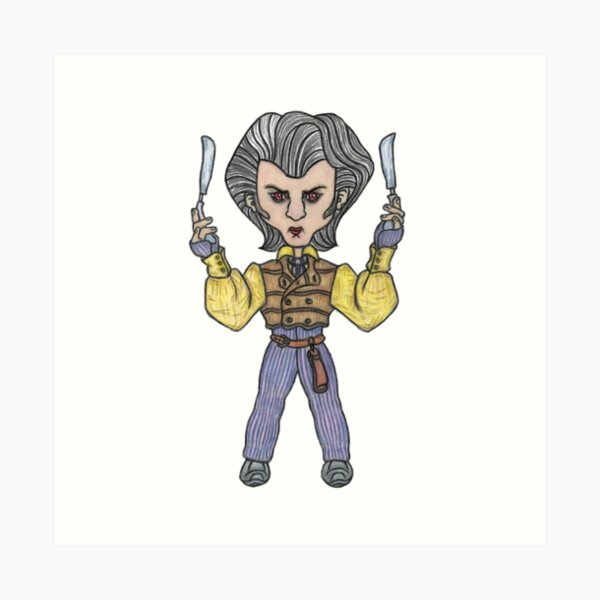 Sweeney Todd Art Print