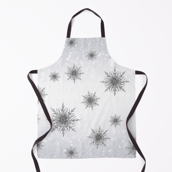 Item preview, Christmas Approaching Silver Cristal Snowflakes Christmas Patterns Christmas Patches designed and sold by The Glasses Girl.