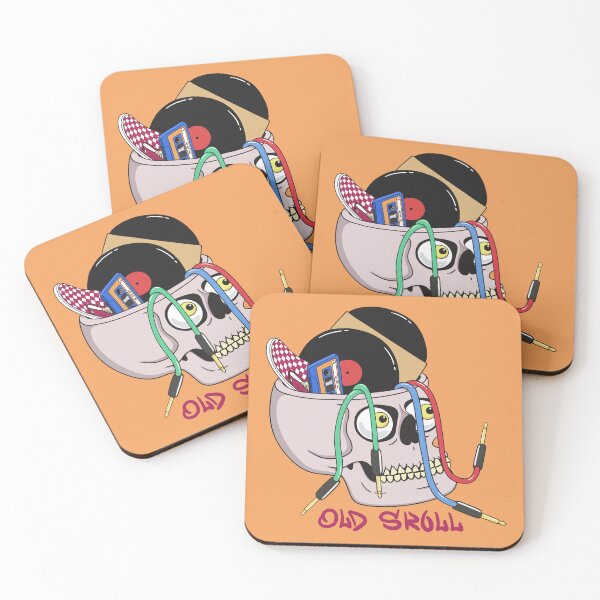 Item preview, Old Skull designed and sold by ritmical-mente.