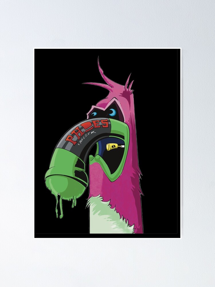 Graffiti Phoes Squeezer | Poster