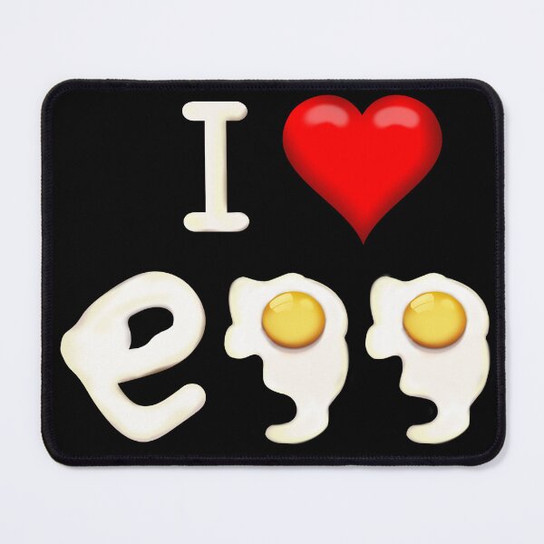 Item preview, I love Fried egg  designed and sold by TipTopTapo.