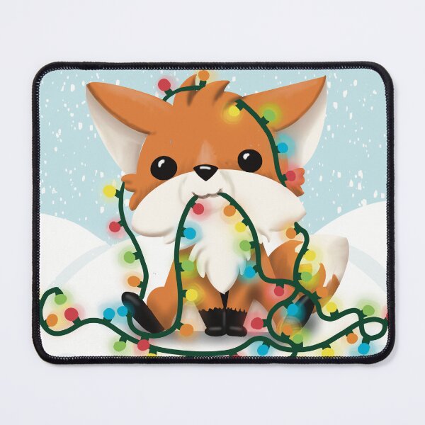 Item preview, A Very Kawaii Christmas - Fox designed and sold by Kimberly Bone.