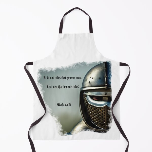Item preview, Medieval Knight Machiavelli Quote designed and sold by Mr-Saxon.