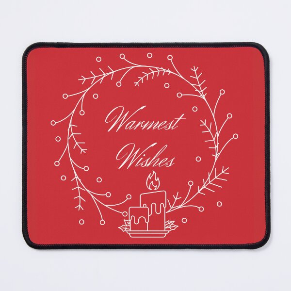 Item preview, Holiday Collection - Warmest Wishes (Red/White) designed and sold by T-WoodCreations.