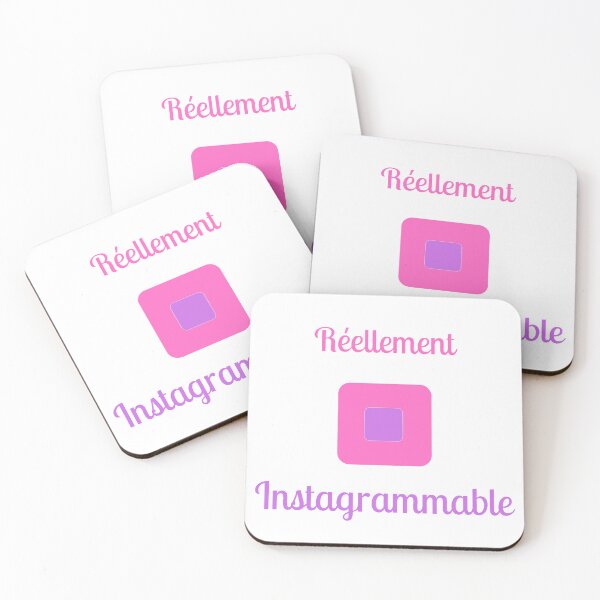 Item preview, Réellement instagrammable - violet pink designed and sold by Jero-fan.