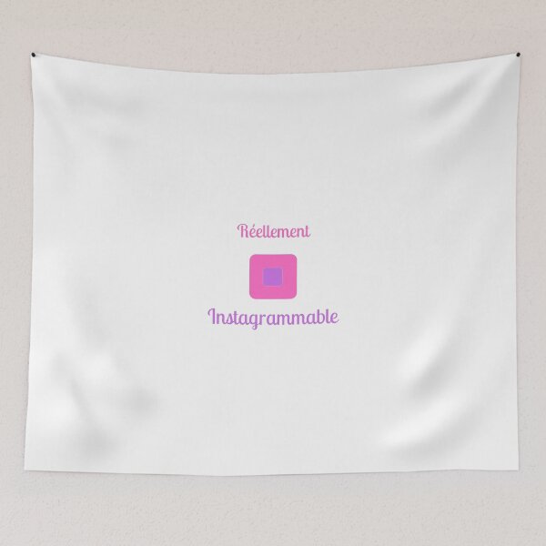 Item preview, Réellement instagrammable - violet pink designed and sold by Jero-fan.