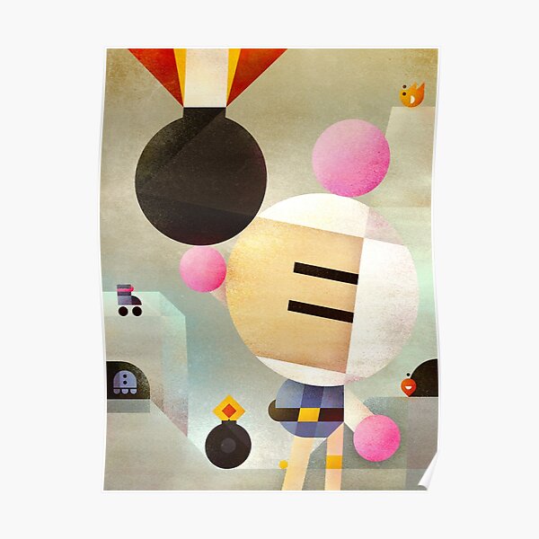 Bomberman remixed Poster