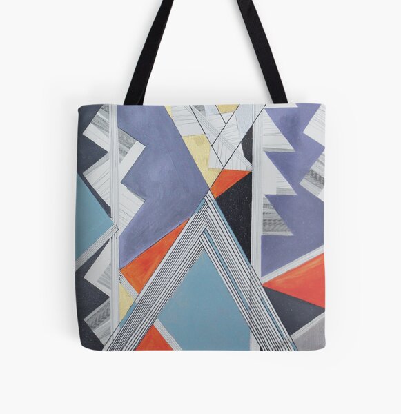 Teal Tote Bags by Sandy Moore