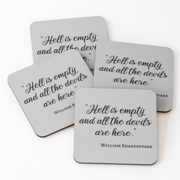 Item preview, Shakespeare Quote - All The Devils Are Here III designed and sold by Lemon Pepper.