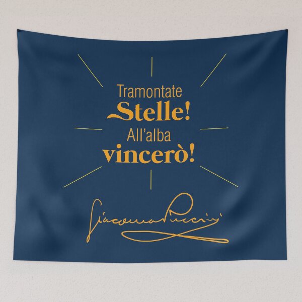 Item preview, Tramontate Stelle, All'alba Vincerò! designed and sold by Elisvass.