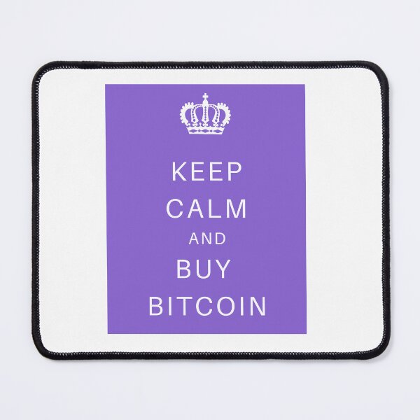 Item preview,  KEEP CALM AND BUY BITCOIN - PURPLE designed and sold by Jero-fan.