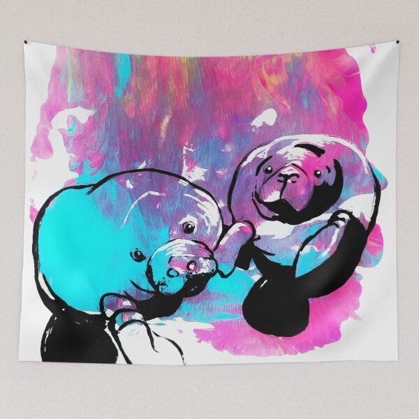 Aperçu de l'œuvre Oh le Hue-Lamantin ! créée et vendue par Amanda Richmond.