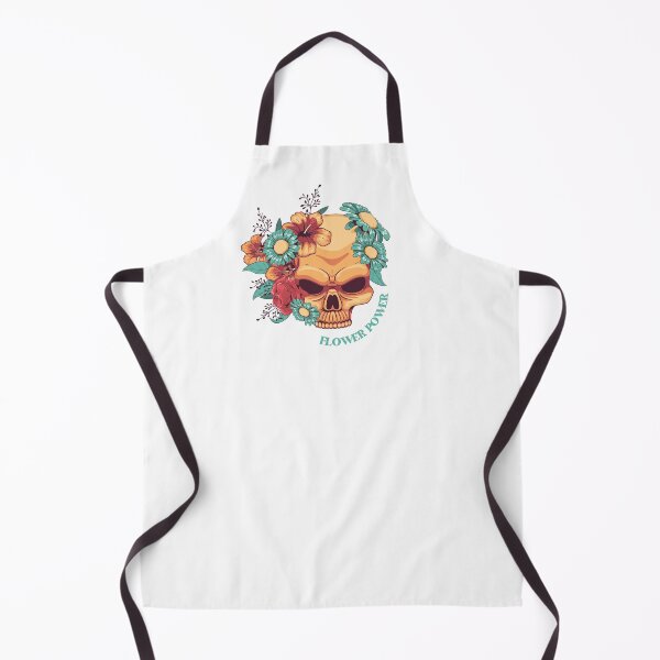 Item preview, Flower Power - Floral Skull Art designed and sold by CreativNode.