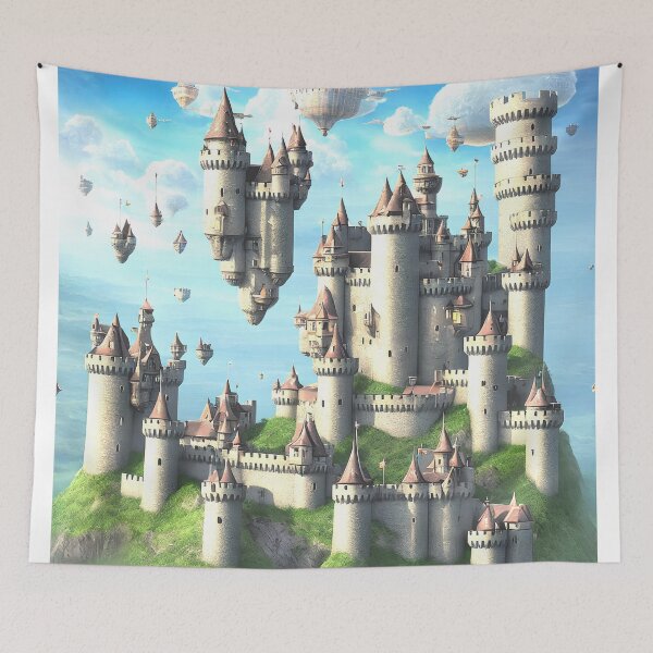 Item preview, fantasy Castles in the Sky  designed and sold by David-Howells.