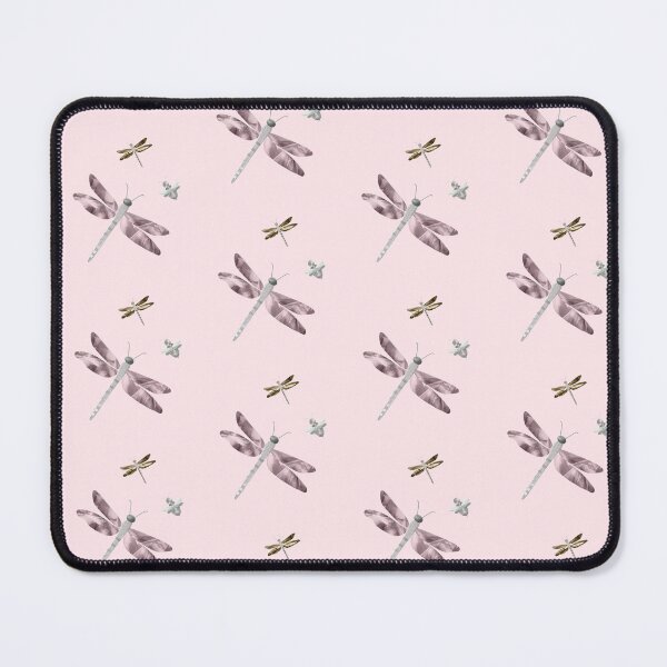 Item preview, Pretty metallic dragonflies with a cute embroidered dragonfly look.   Caroline Laursen Original. designed and sold by Caroline Laursen.