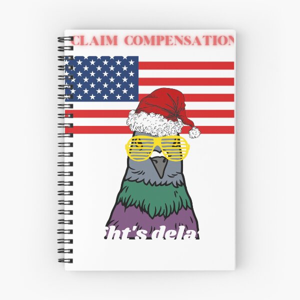 Item preview, Christmas Pigeon in Santa Hat Classic T-Shirt designed and sold by Dezmart.