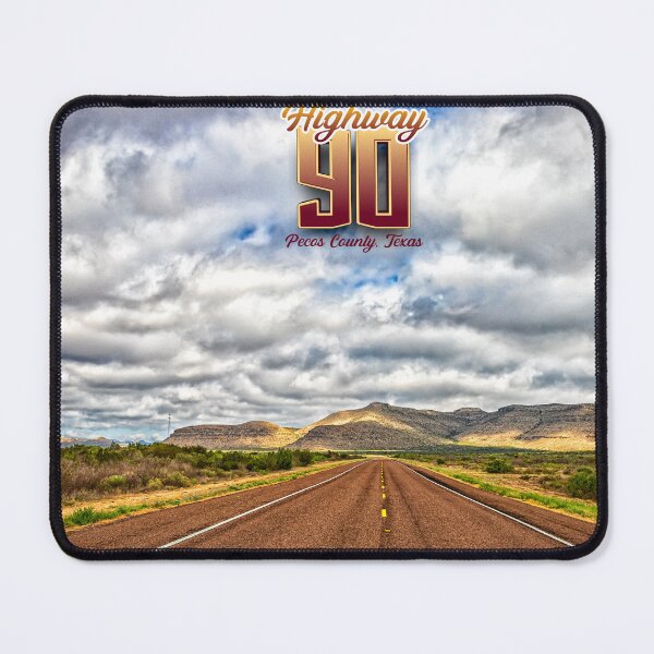 Item preview, Highway 90 Pecos County designed and sold by GestaltImagery.