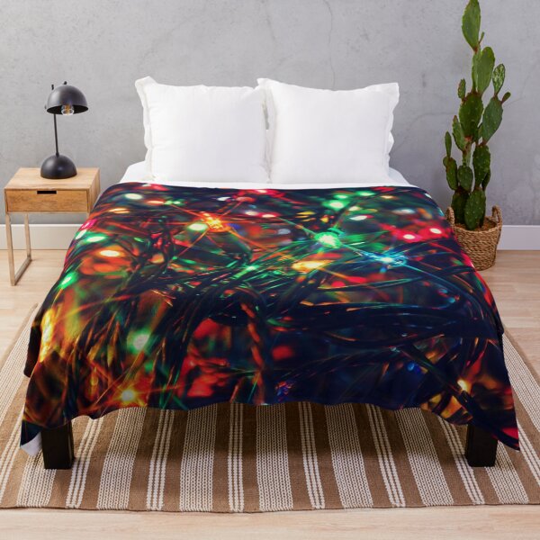 Item preview, TREE LIGHTS PILLOW designed and sold by Swooncake Press.