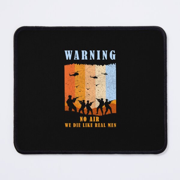 Item preview, No Air We Die Like Real Men designed and sold by ABDENNOUR Slimane.