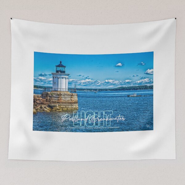 Item preview, Portland Breakwater Light designed and sold by GestaltImagery.