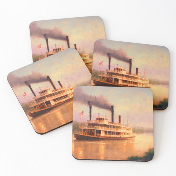 Item preview, Steamboat on the Mississippi River designed and sold by devwalk92.