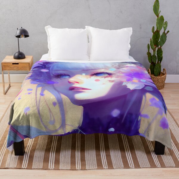 Item preview, Anime Girl 3 designed and sold by AiBroughtToLife.