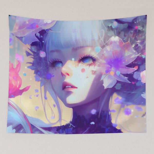 Item preview, Anime Girl 3 designed and sold by AiBroughtToLife.