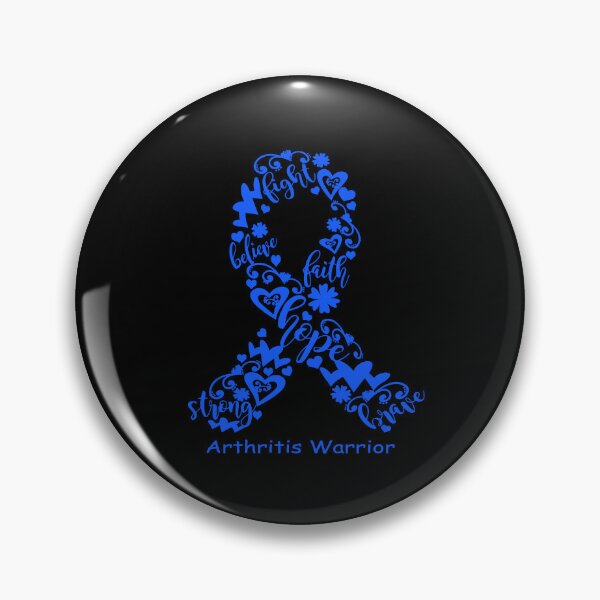 Item preview, Arthritis Warrior - Arthritis Ribbon Strong Hope Believe Fight Faith Brave designed and sold by CansellBar.