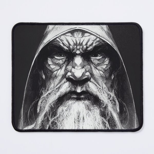 Item preview, Arch Mage Bearded Wizard designed and sold by TheDigitalAnvil.