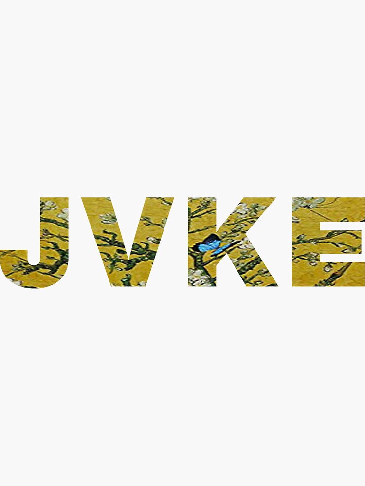 "jvke concert" Sticker for Sale by JuskeArt | Redbubble