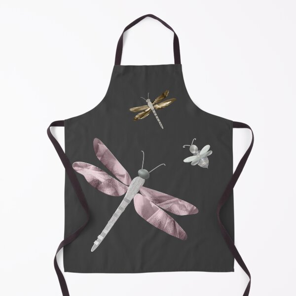 Item preview, Pretty metallic dragonflies with a cute embroidered dragonfly look. Caroline Laursen Original. designed and sold by Caroline Laursen.
