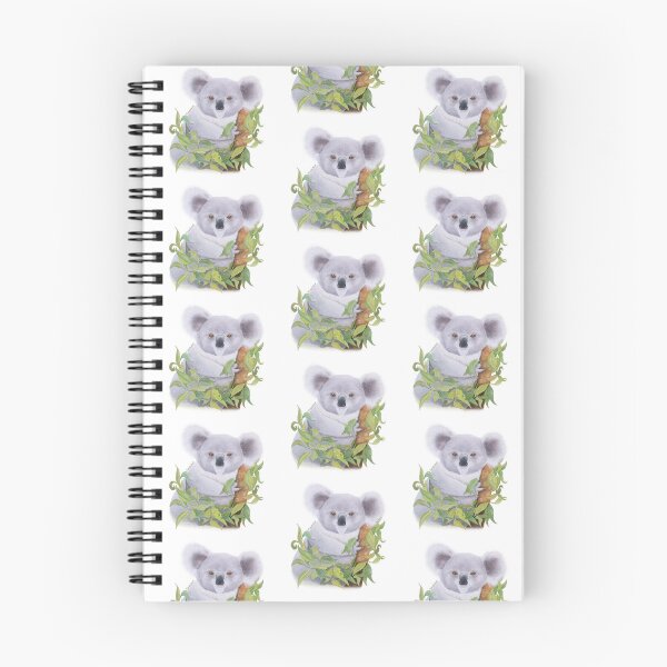 Item preview, Koala watercolour painting, cute Aussie animal art print by Australian artist designed and sold by artbymarielle.