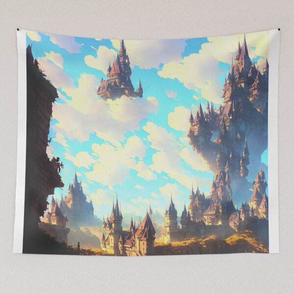 Item preview, fantasy Castles in the Sky designed and sold by David-Howells.