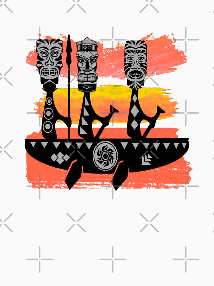 Ancient Journey T Shirt For Sale By Ninuno Redbubble Tribal T Shirts Canoe T Shirts