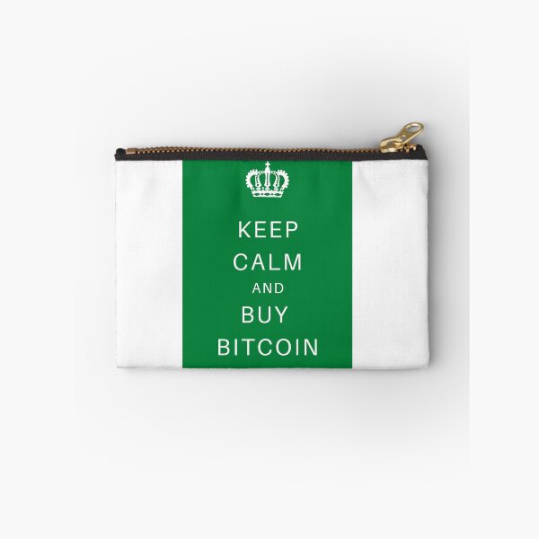 Item preview, KEEP CALM AND BUY BITCOIN - green designed and sold by Jero-fan.
