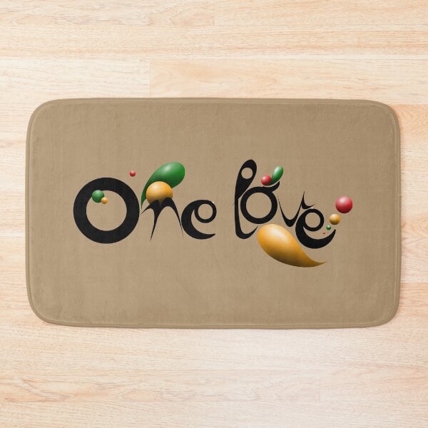 Aperçu de l'œuvre One Love créée et vendue par Bubbletouch.