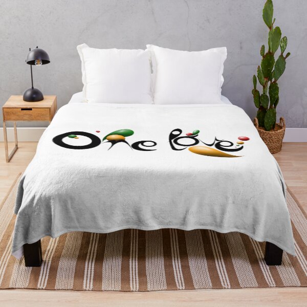 Aperçu de l'œuvre One Love créée et vendue par Bubbletouch.