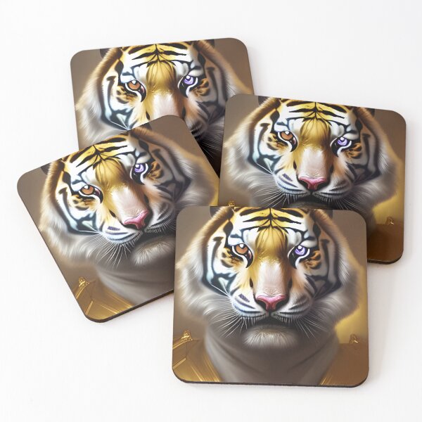 Item preview, albino tiger designed and sold by Cyber Pulse.