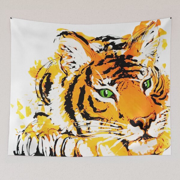 Item preview, Resting Tiger designed and sold by Amanda Richmond.