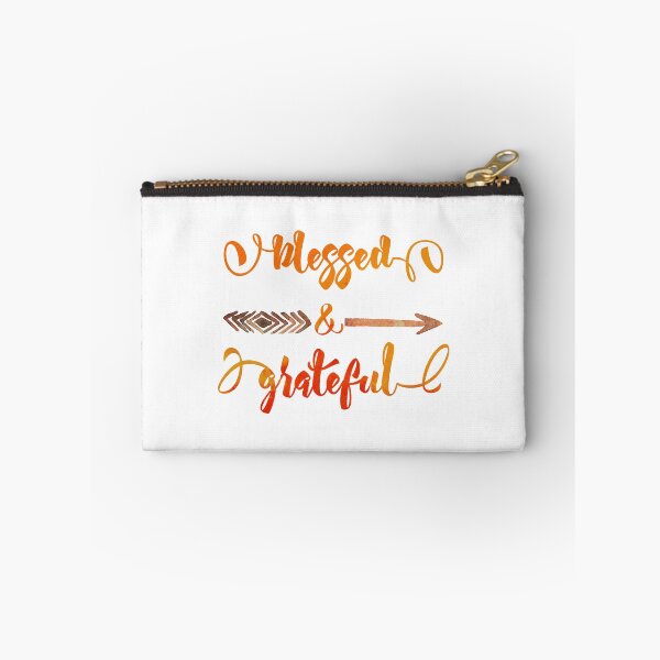 Artikelvorschau, gesegnet und dankbar typografie danksagung entworfen und verkauft von MGdezigns.