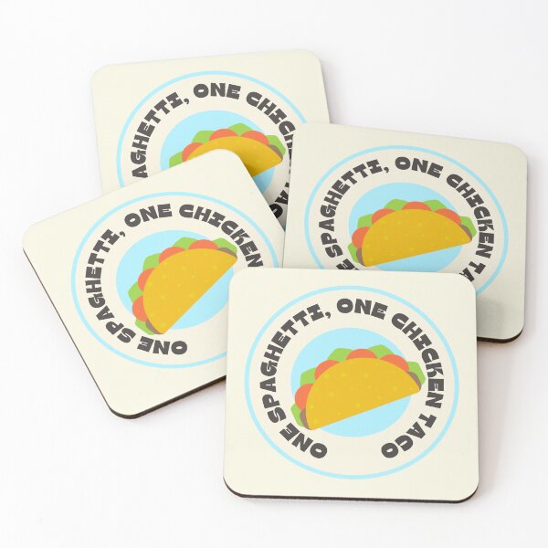 Item preview, Nflying-One Spaghetti, One Chicken Taco designed and sold by sassysofia.