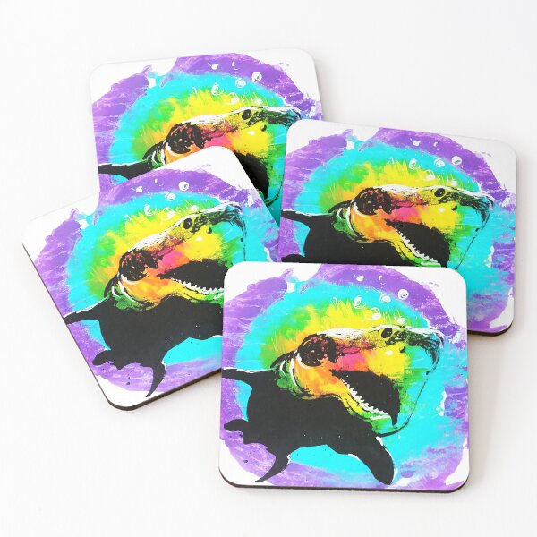 Item preview, Color Shark Do Do Do  designed and sold by Amanda Richmond.