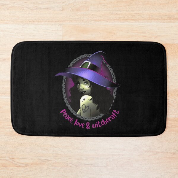 Item preview, Peace, Love & Witchcraft designed and sold by Edenglow Prints & Peculiars.