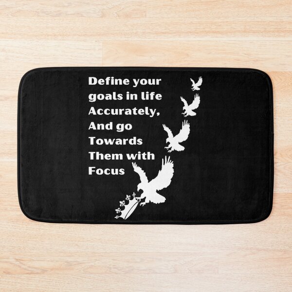Item preview, Define Your Goals in Life accurately, And Go Towards Them With Focus t-shirt designed and sold by TamouStyle.