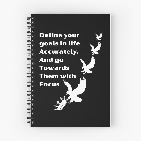 Item preview, Define Your Goals in Life accurately, And Go Towards Them With Focus t-shirt designed and sold by TamouStyle.