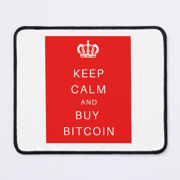 Item preview,  KEEP CALM AND BUY BITCOIN - red designed and sold by Jero-fan.